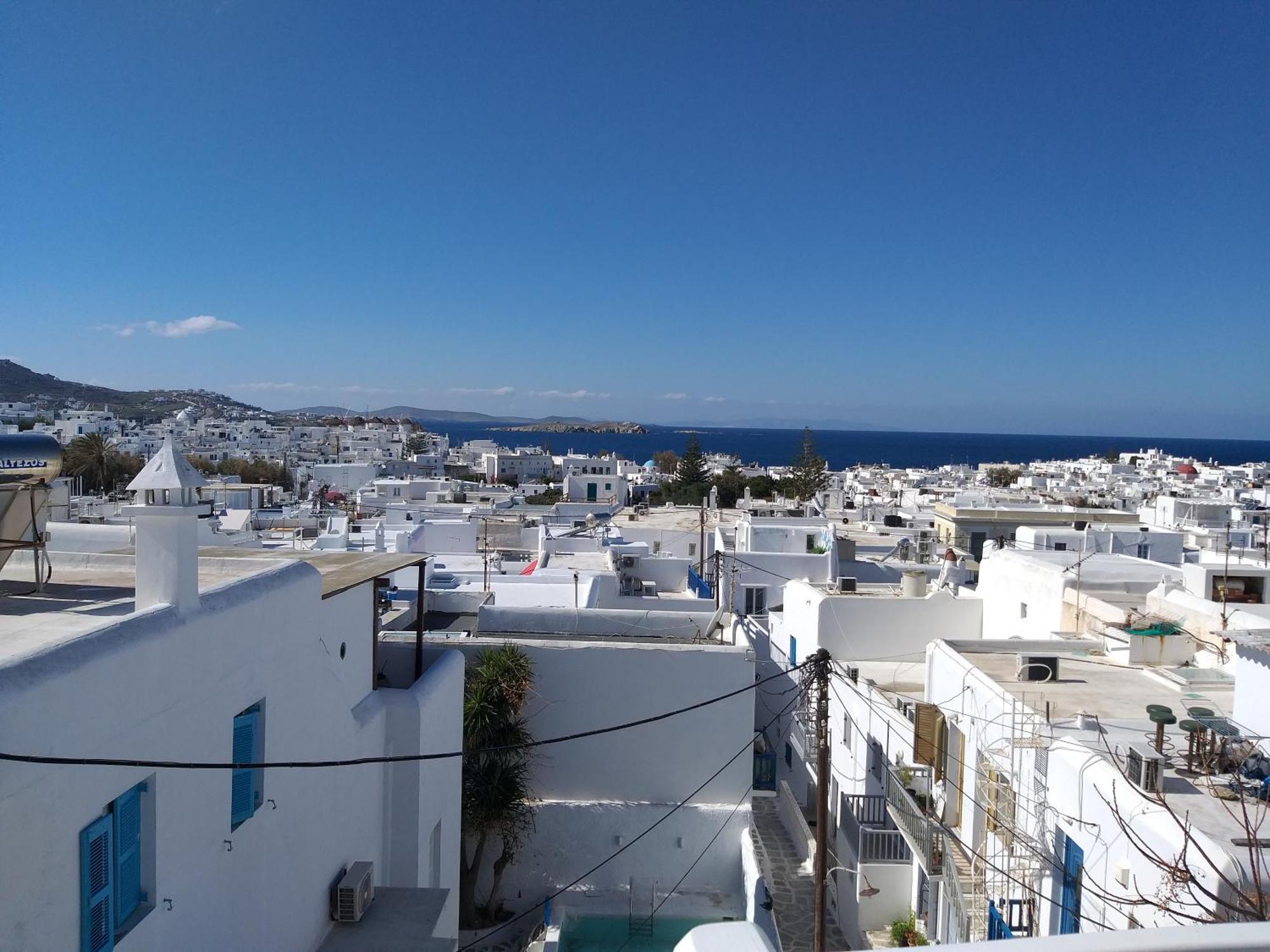 Alex Oldtown Sea View Rooms And Appartments Mykonos Town Exteriör bild