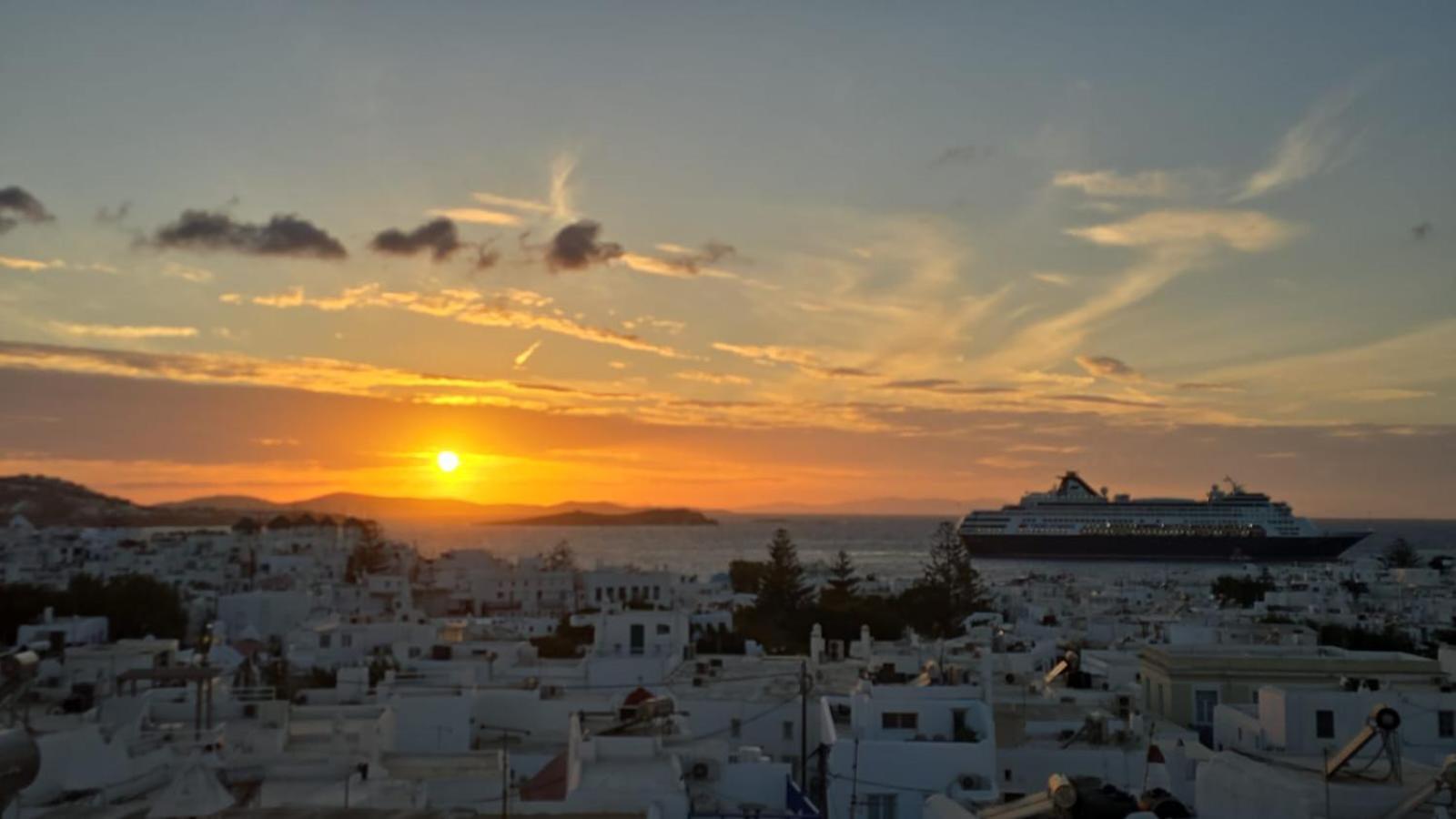 Alex Oldtown Sea View Rooms And Appartments Mykonos Town Rum bild