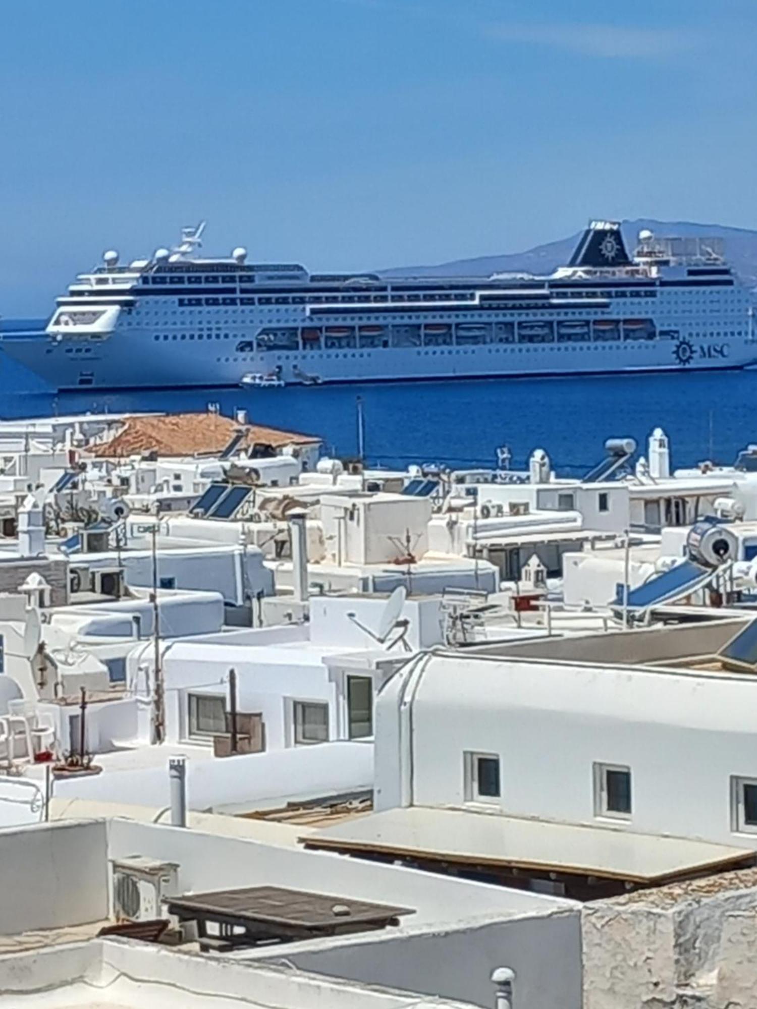 Alex Oldtown Sea View Rooms And Appartments Mykonos Town Rum bild