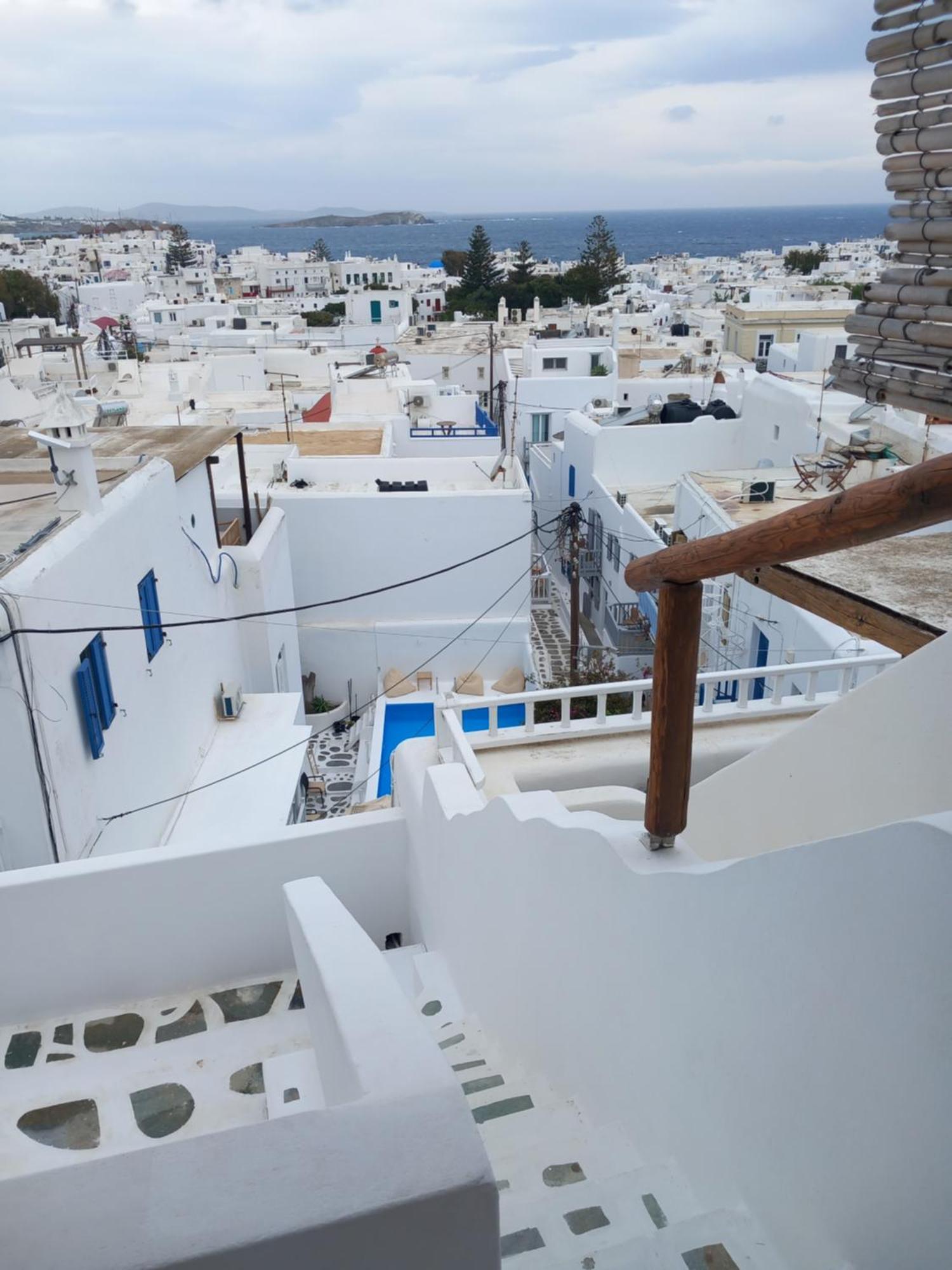 Alex Oldtown Sea View Rooms And Appartments Mykonos Town Rum bild