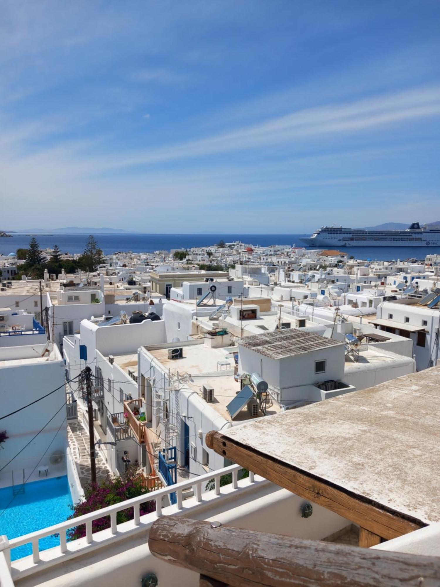 Alex Oldtown Sea View Rooms And Appartments Mykonos Town Exteriör bild