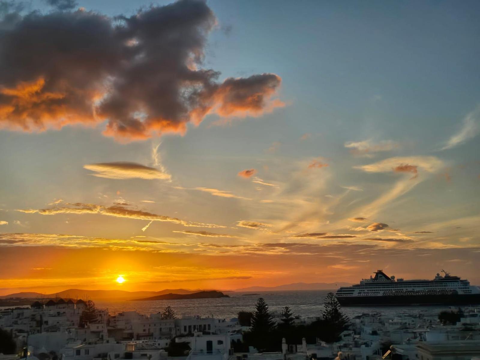 Alex Oldtown Sea View Rooms And Appartments Mykonos Town Exteriör bild